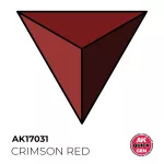 CRIMSON RED  AKRILFESTÉK 18 ml – gyorsfestés egy lépésben