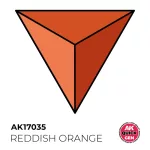 REDDISH ORANGE  AKRILFESTÉK 18 ml – gyorsfestés egy lépésben