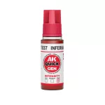 INFERNAL RED  AKRILFESTÉK 18 ml – gyorsfestés egy lépésben