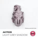 LIGHT GREY SHADOW  AKRILFESTÉK 18 ml – gyorsfestés egy lépésben