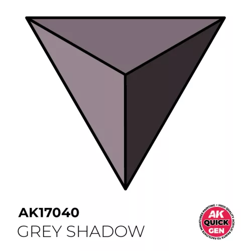 GREY SHADOW  AKRILFESTÉK 18 ml – gyorsfestés egy lépésben