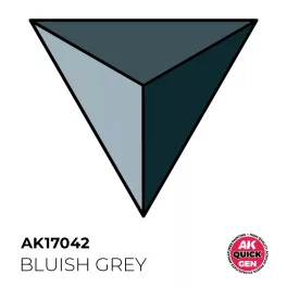 BLUISH GREY  AKRILFESTÉK 18 ml – gyorsfestés egy lépésben