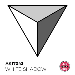 WHITE SHADOW  AKRILFESTÉK 18 ml – gyorsfestés egy lépésben