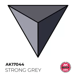 STRONG GREY  AKRILFESTÉK 18 ml – gyorsfestés egy lépésben