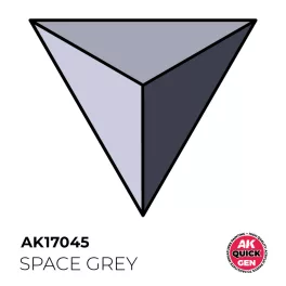 SPACE GREY  AKRILFESTÉK 18 ml – gyorsfestés egy lépésben