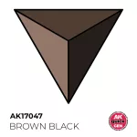BROWN BLACK  AKRILFESTÉK 18 ml – gyorsfestés egy lépésben