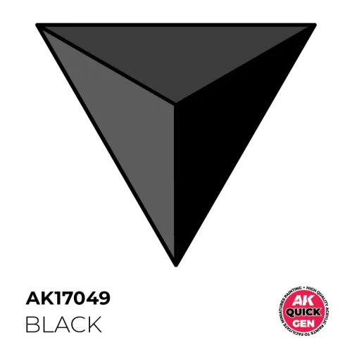 BLACK  AKRILFESTÉK 18 ml – gyorsfestés egy lépésben