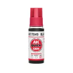 BLACK  AKRILFESTÉK 18 ml – gyorsfestés egy lépésben