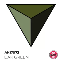 DAK GREEN  AKRILFESTÉK 18 ml – gyorsfestés egy lépésben