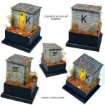 Scale Models - Concrete Blocks Kit 1/35 Scale