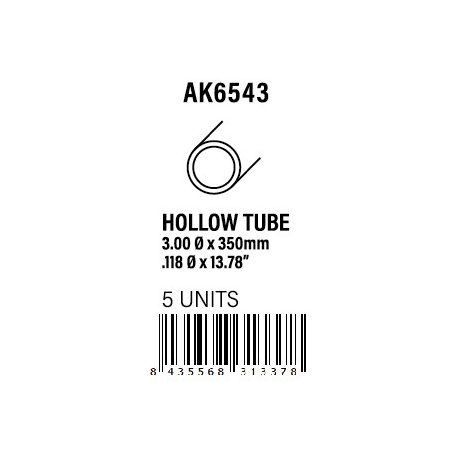Hollow tube 3.00