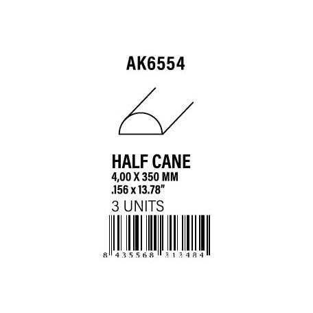 Half cane 4.00