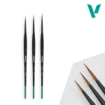 Brush Set - Design Set - Synthetic fibers (Sizes 0, 1 & 2)