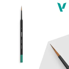Precision - Round Synthetic Brush, Triangular Handle No. 3