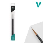 Precision - Round Synthetic Brush, Triangular Handle No. 3