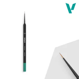 Precision - Round Synthetic Brush, Triangular Handle No. 3/0