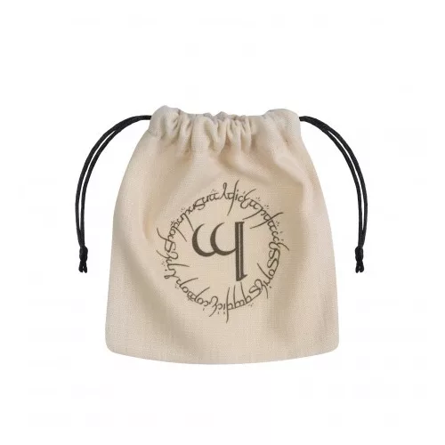 Elvish Beige & black Dice Bag