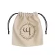 Elvish Beige & black Dice Bag