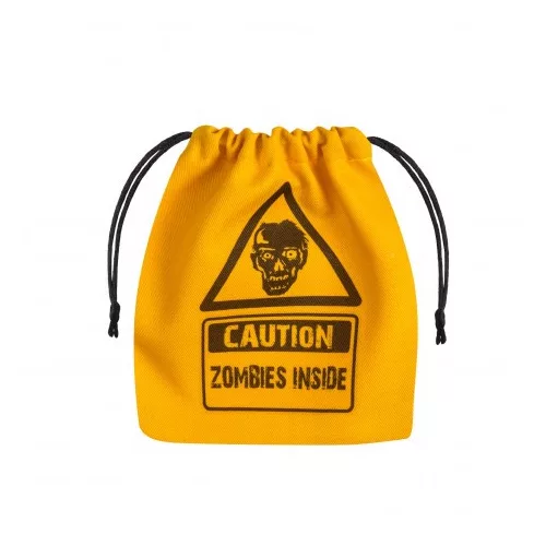 Zombie Yellow & black Dice Bag