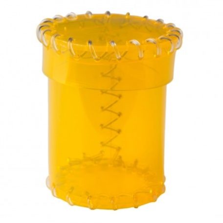 Age of Plastic Yellow Dice Cup (PVC)
