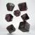 Dragons Modern Dice Set Black & copper