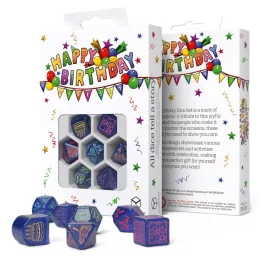 Happy Birthday Dice Set: Streamers