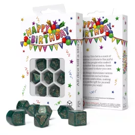 Happy Birthday Dice Set: Balloons