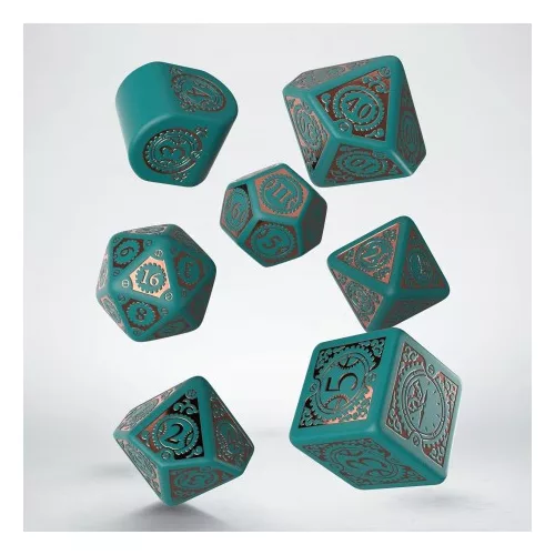 Steampunk Clockwork: Nautical Apparatus Modern Dice Set