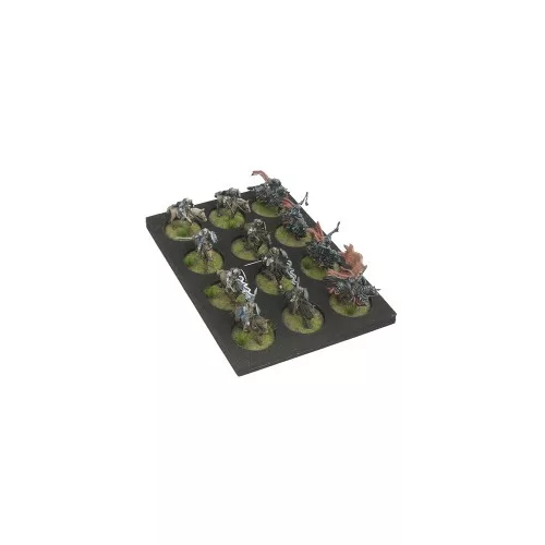 Tray for cavalry miniatures