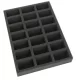 Traditional foam tray for 21 minis
