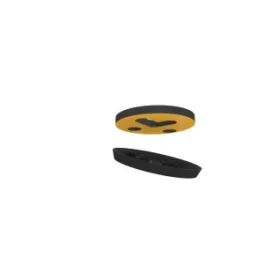   Magnetic foil stickers for magnetizing 40mm bases with hollow bottoms and slots for pins (5)