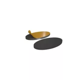   Magnetic foil stickers for magnetizing oval 60mmx35mm bases with hollow bottoms (5)