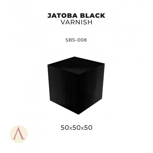 JATOBA BLACK VARNISH-50X50X50  