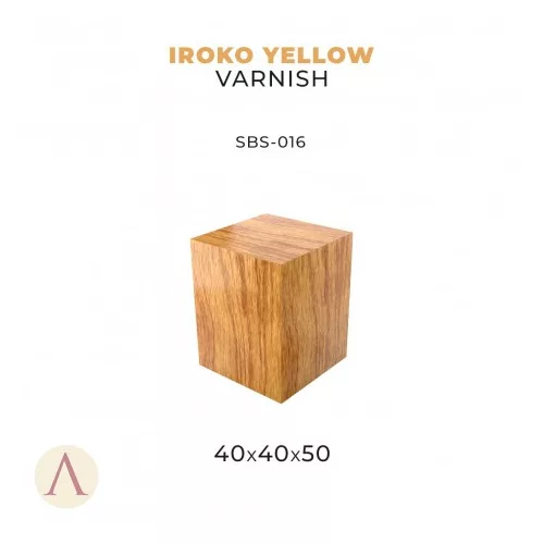 IROKO YELLOW VARNISH-40X40X50  