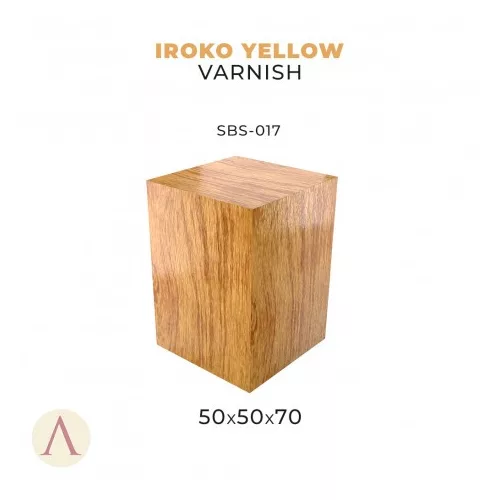 IROKO YELLOW VARNISH-50X50X70  