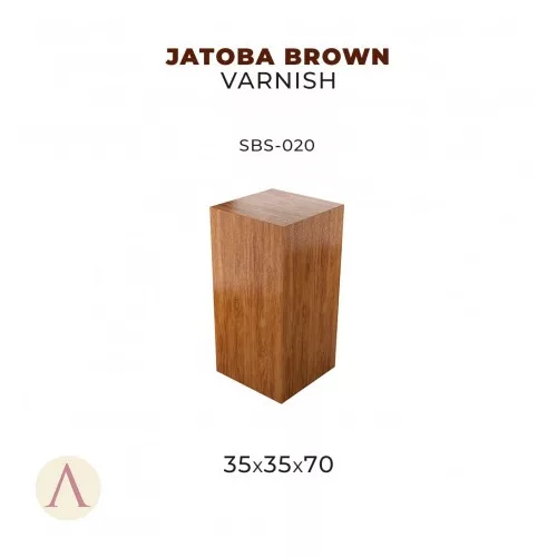 JATOBA BROWN VARNISH-35X35X70  