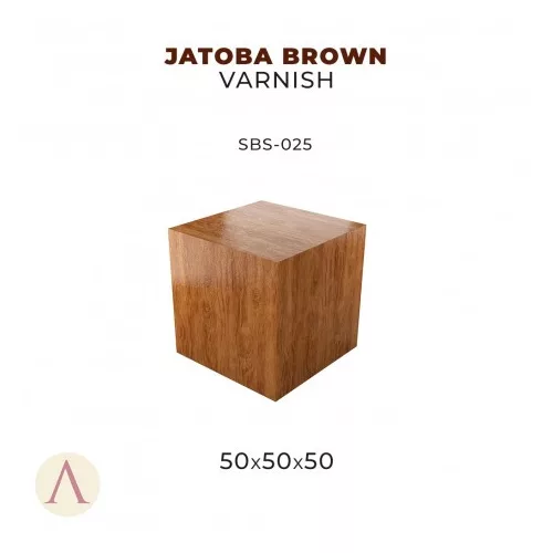 JATOBA BROWN VARNISH-50X50X50  