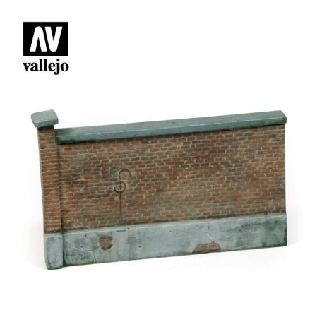 SC005 Vallejo Scenics - Old Brick Wall 15x10 cm.