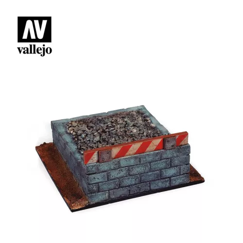 Railroad Buffer Block 11 x 11