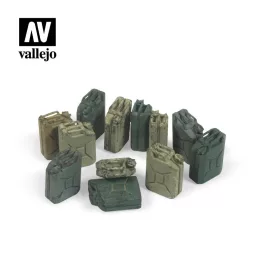 SC207 Vallejo Scenics - German Jerrycan set