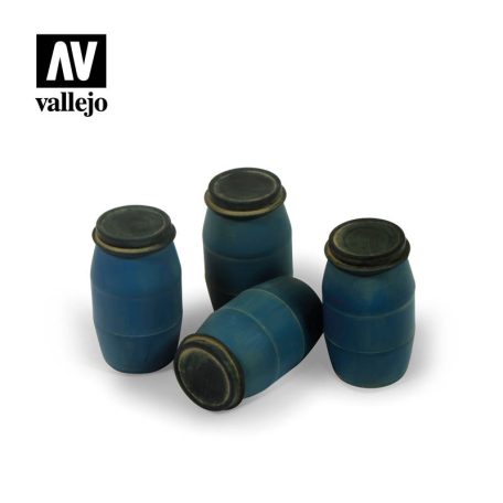 SC210 Vallejo Scenics - Modern Plastic Drums #1