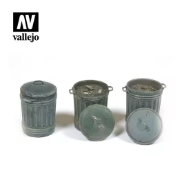 SC212 Vallejo Scenics - Garbage Bins #1