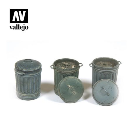 SC212 Vallejo Scenics - Garbage Bins #1