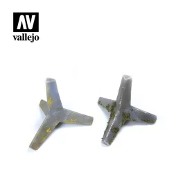 SC220 Vallejo Scenics - Trident Anti-Tank Obstacle