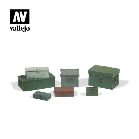 SC223 Vallejo Scenics - Universal Metal Cases