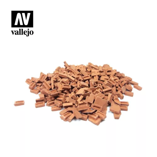 SC232 Vallejo Scenics - Coloured Bricks