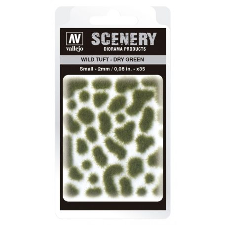 SC401 Vallejo Scenery - Wild Tuft - Dry Green (Small)