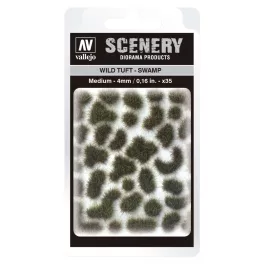 SC405 Vallejo Scenery - Wild Tuft - Swamp (Medium)