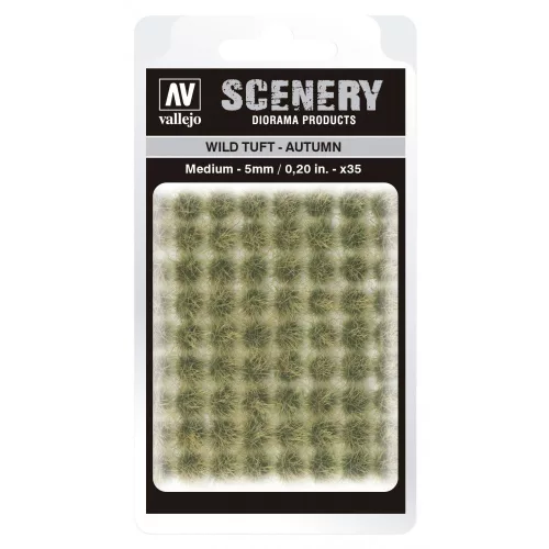 SC409 Vallejo Scenery - Wild Tuft - Autumn (Medium)