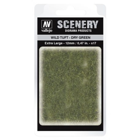SC424 Vallejo Scenery - Wild Tuft - Dry Green (Extra large)